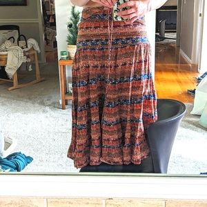 Vintage maxi skirt early 2000s Nolita medium Y2k